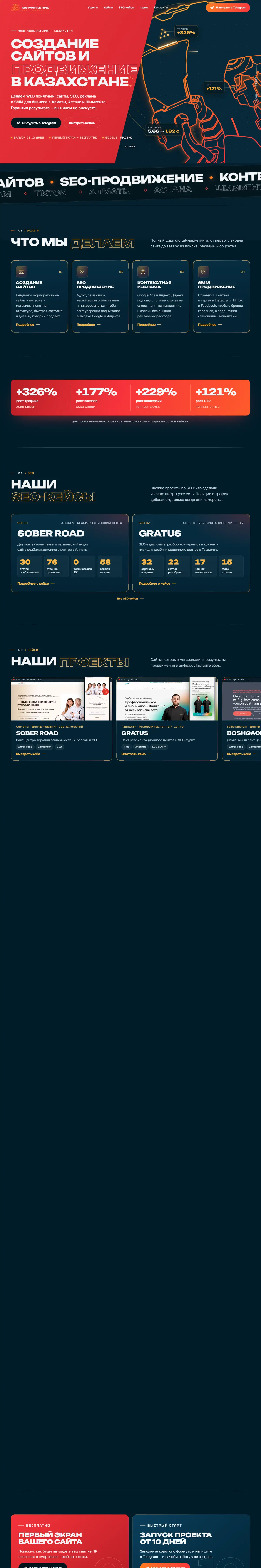 MS-MARKETING full home page
