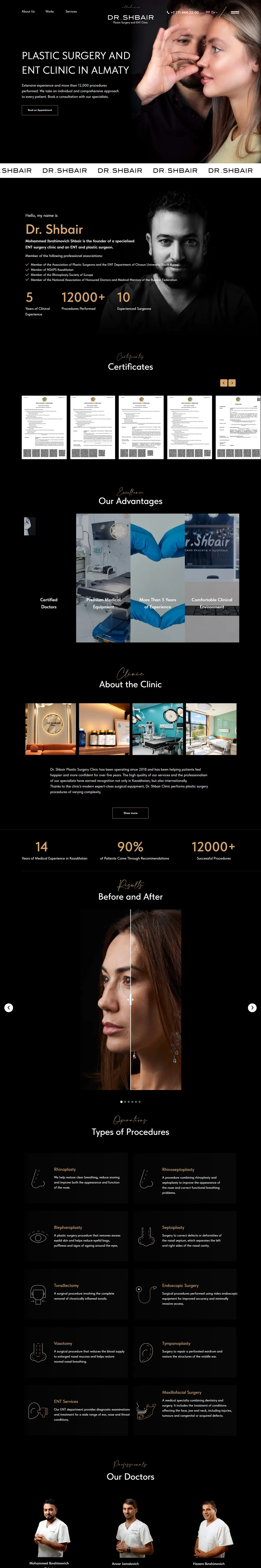 DR. SHBAIR full home page