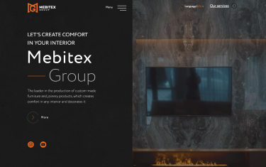Mebitex website preview