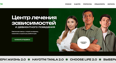 Narkologica website preview